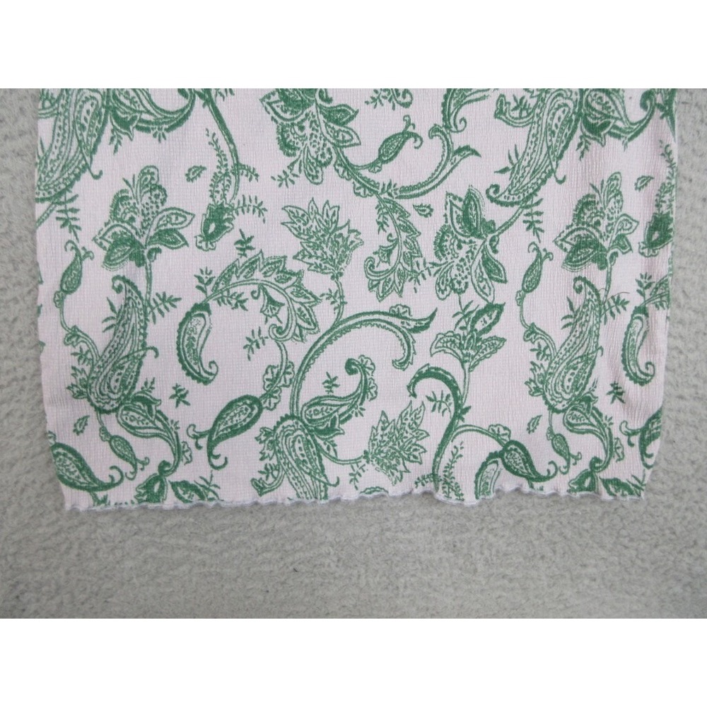 Urban Outfitters Dress Womens M Green Paisley Print Mock Neck Y2K Goblincore - Picture 9 of 16